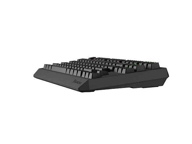 GENESIS herní klávesnice THOR 230/TKL/RGB/Outemu Panda/Bezdrátová USB + Bluetooth/US layout/Černá