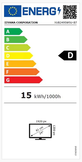 iiyama ProLite/XUB2495WSU-B7/24,1