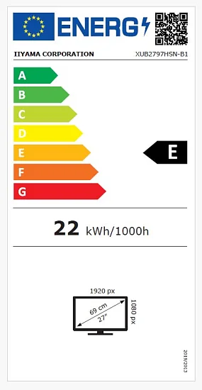 iiyama ProLite/XUB2797HSN-B1/27