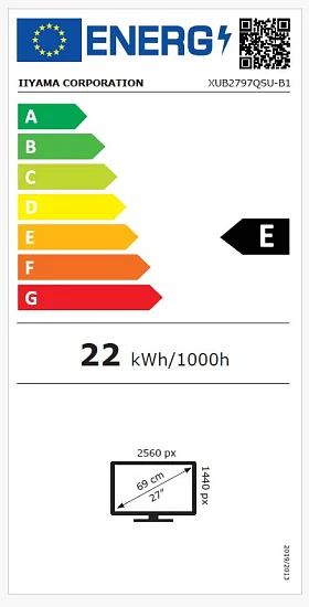 iiyama ProLite/XUB2797QSU-B1/27