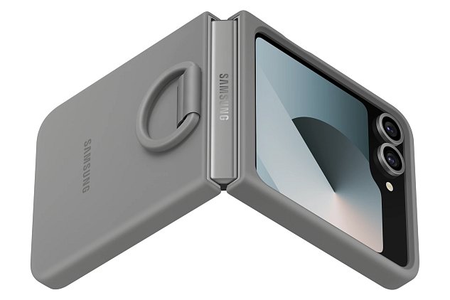 Samsung Silikonový zadní kryt pro Flip 6 Gray