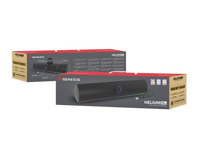 Genesis herní soundbar HELIUM 312BT/Stereo/10W/Černá