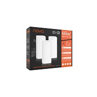 Tenda Nova MX12 (3-pack) WiFi6 AX3000 Mesh Gigabit system, 9xGLAN/GWAN, WPA3, VPN, SMART CZ aplikace