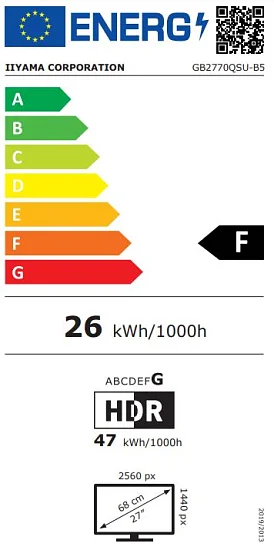 iiyama G-Master/GB2770QSU-B5/27