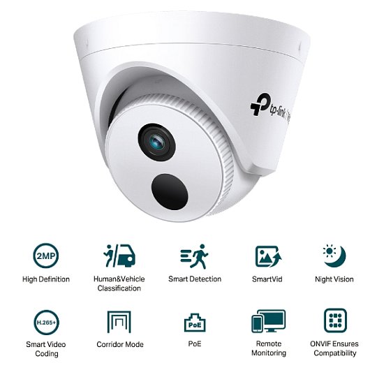 VIGI C420I(4mm) 2MP Turret Network Camera