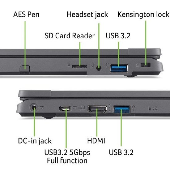 Acer TravelMate B3/Spin B3/N100/11,6