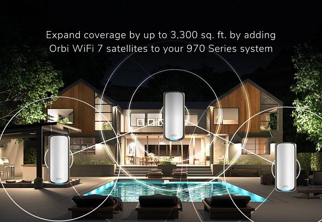 NETGEAR ORBI9 QB WIFI7 SATELLITE