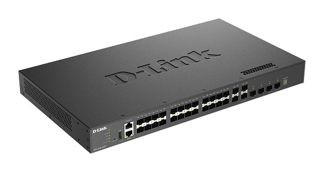 D-Link DXS-3410-32SY/E 10G Layer 3 Stackable Managed Switch, 28x 10G SFP+, 4x 25G SFP28