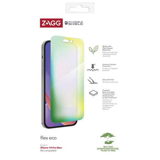 InvisibleShield Flex ECO hybridní sklo iPhone 14 Pro Max