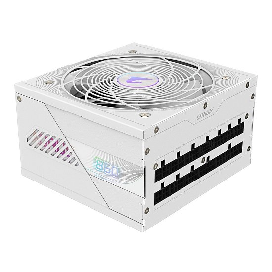 GIGABYTE zdroj 850W 80PLUS Platinum Modular white