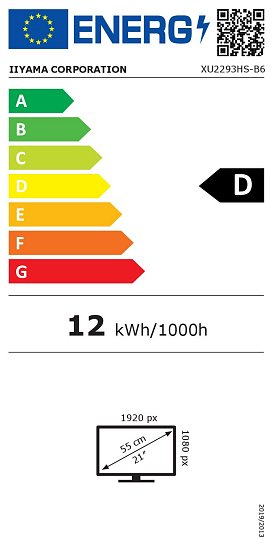 iiyama ProLite/XU2293HS-B6/21,5