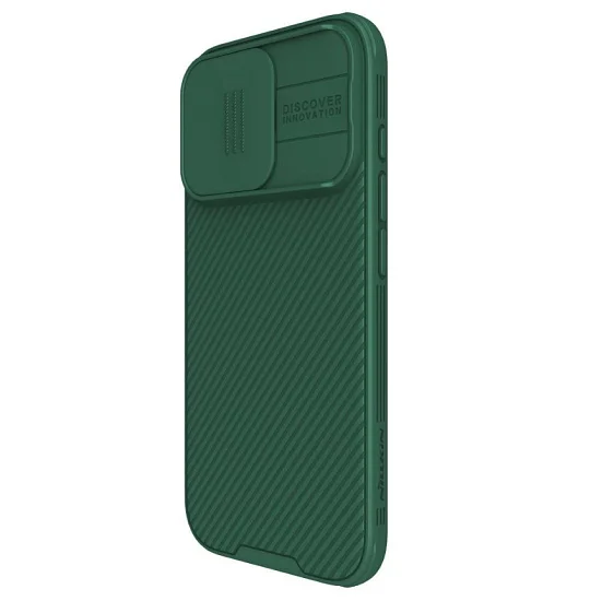 Nillkin CamShield PRO Magnetic Zadní Kryt pro Apple iPhone 16 Pro Dark Green