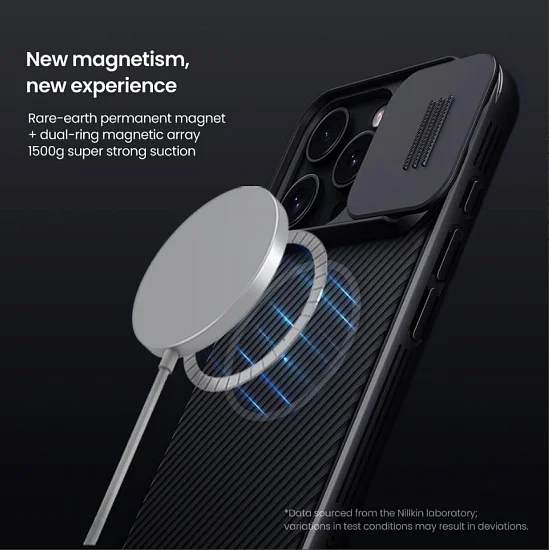 Nillkin CamShield PRO Magnetic Zadní Kryt pro Apple iPhone 16 Blue