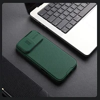 Nillkin CamShield PRO Zadní Kryt pro Apple iPhone 16 Pro Max Dark Green