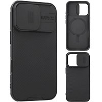 Nillkin CamShield PRO Magnetic Zadní Kryt pro Apple iPhone 16 Pro Black