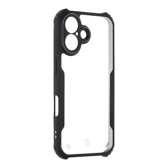 Tactical Quantum Stealth Kryt pro Apple iPhone 16 Clear/Black