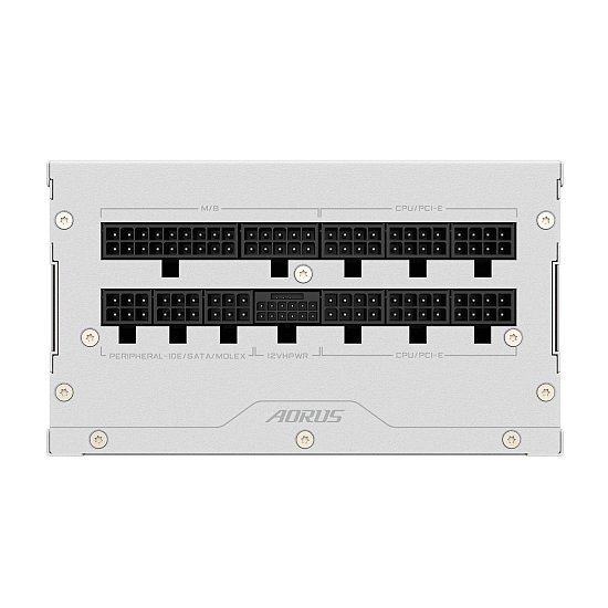 GIGABYTE zdroj 1000W 80PLUS Platinum Modular white