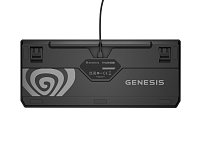 Genesis herní bezdrátová klávesnice THOR 230 Lite/Drátová USB/US layout/Černá