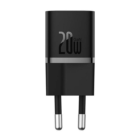 Baseus Rychlonabíječka do sítě GaN5 Mini 20W EU černá