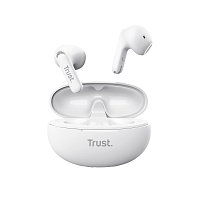 TRUST YAVI BT ENC EARPHONES WHITE