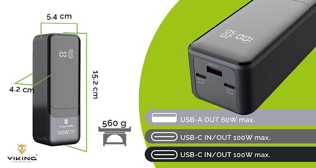 Viking PN-964PD 27000 mAh