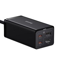 Baseus Nabíječka do sítě GaN5 Pro 2x USB-C/USB-A/HDMI 67W kabel 1.5m/USB-C kabel 1m černá