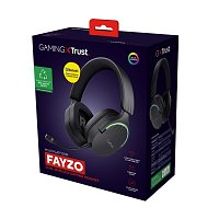 TRUST GXT491 FAYZO WIRELESS HEADSET BLK