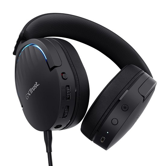 TRUST GXT491 FAYZO WIRELESS HEADSET BLK