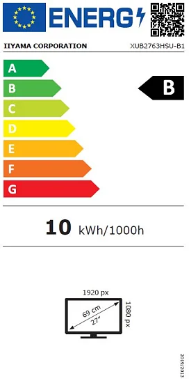 iiyama ProLite/XUB2763HSU-B1/27
