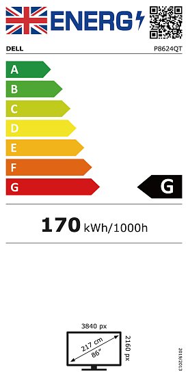 Dell/P8624QT/85,6