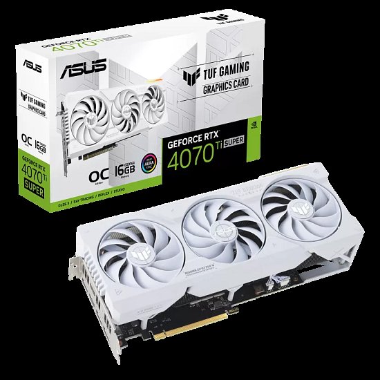 ASUS TUF-RTX4070TIS-O16GWHITE-GAMING