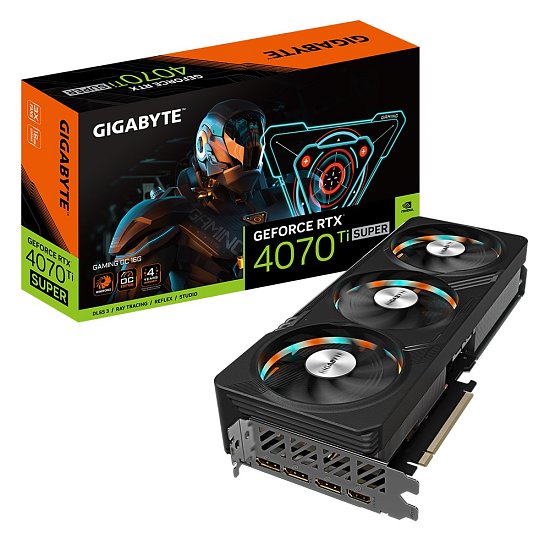 GIGABYTE RTX™ 4070 Ti SUPER GAMING OC 16G