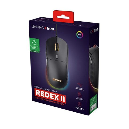 TRUST GXT925 REDEX II LIGHTWEIGHT MOUSE