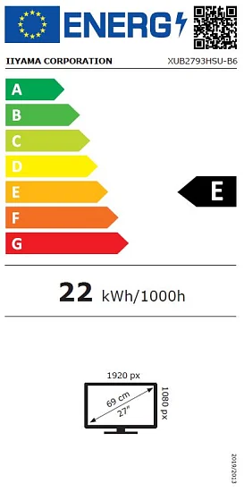 iiyama ProLite/XUB2793HSU-B6/27