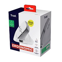 TRUST BAYO II ERGONOMIC WIRELESS MOUSE WHT