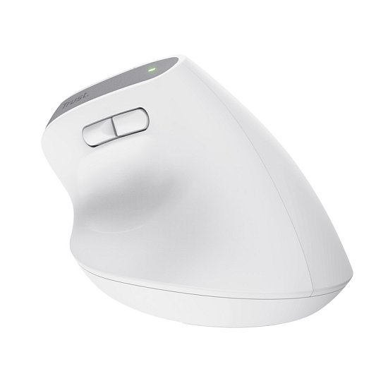 TRUST BAYO+ ERGONOMIC WIRELESS MOUSE WHT