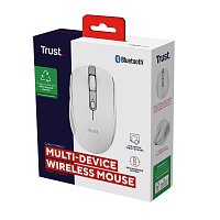 TRUST OZAA COMPACT WIRELESS MOUSE WHT