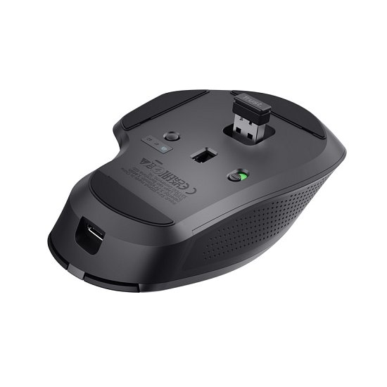 TRUST OZAA+ MULTI-CONNECT WIRELESS MOUSE BLK