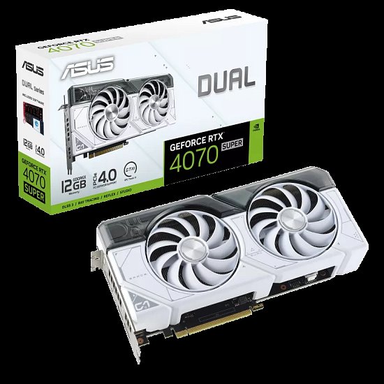 ASUS DUAL-RTX4070S-12G-WHITE