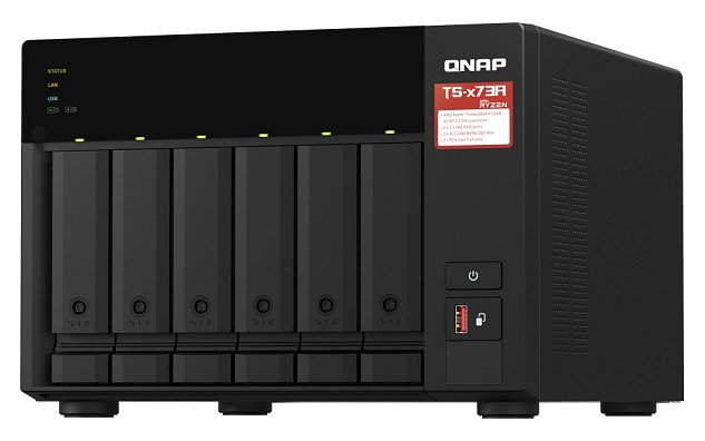 QNAP TS-673A-SW5T (TS-673A-8G + QSW-1105-5T)