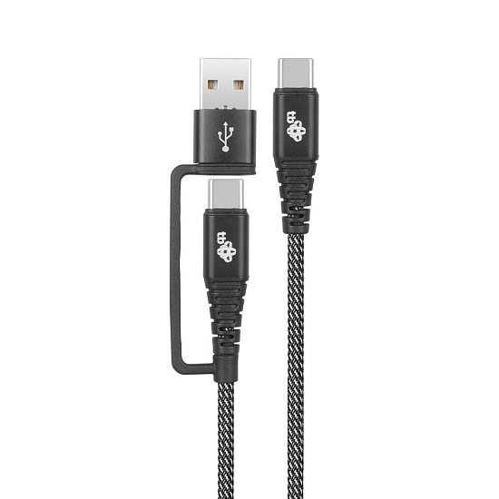 TB Touch 2v1 kabel USB-C - USB C s USB A, 1,2m