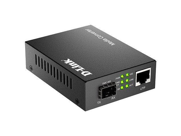 D-Link DMC-905/E - 10G/5G/2.5G/1G RJ-45 port to 1 x 10GBASE-X SFP+ port Media Converter (300m)