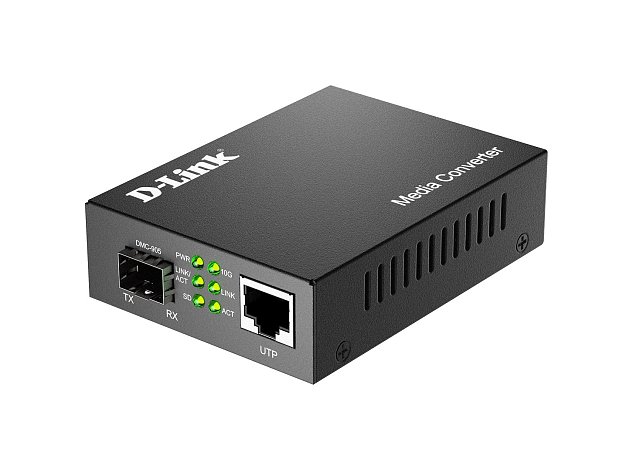 D-Link DMC-905/E - 10G/5G/2.5G/1G RJ-45 port to 1 x 10GBASE-X SFP+ port Media Converter (300m)