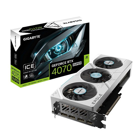 GIGABYTE RTX™ 4070 SUPER EAGLE OC ICE 12G