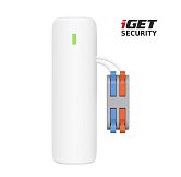 iGET SECURITY EP28 SECURITY - přemostění kabelových senzorů pro alarm M5, výdrž batt. až 5 let