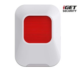 iGET SECURITY EP24 - vnitřní siréna napájená baterií + USB portem, pro alarm M5