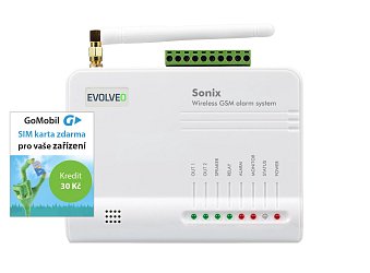 EVOLVEO Sonix, bezdrátový GSM alarm