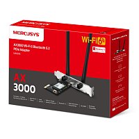 Mercusys MA80XE AX3000 WiFi6 BT PCIe Adapter