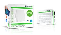 EVOLVEO WiFi Single Switch, chytrý vypínač