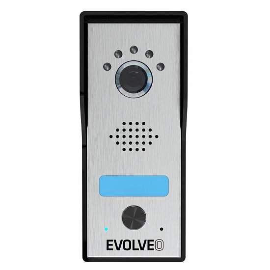 EVOLVEO DoorPhone AHD7, Sada domácího WiFi videotelefonu s ovládáním brány nebo dveří, černý monitor